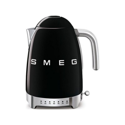 Чайник электрический с регулируемой температурой SMEG KLF04BLEU черный Чайник электрический с регулируемой температурой SMEG KLF04BLEU черный