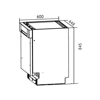 Посудомоечная машина Kuppersberg GGF 4525 Посудомоечная машина Kuppersberg GGF 4525