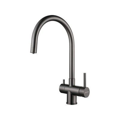 Смеситель Paulmark Heller He213218-GM, вороненая сталь Смеситель Paulmark Heller He213218-GM, вороненая сталь