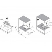 Вытяжка MEFERI SLIDEBOX90BK POWER