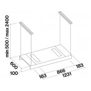 Вытяжка Falmec LIGHT BRONZE 120