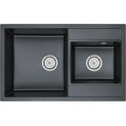 Мойка Kuppersberg MODENA 80 NL 1,5B1D темно-серый металлик