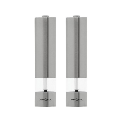 Измельчитель для специй KRONA Salz Pfeffer Inox электрический (2 шт.) Измельчитель для специй KRONA Salz Pfeffer Inox электрический (2 шт.)