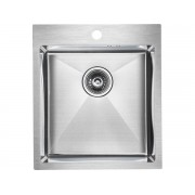 Мойка Paulmark Favor PM214551-BS, брашированная нерж. сталь