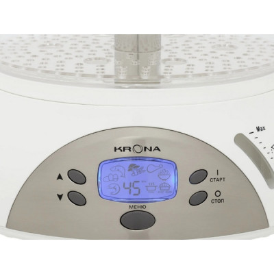 Пароварка KRONA Dampfgarer 900W Пароварка KRONA Dampfgarer 900W