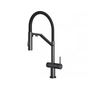 Смеситель Paulmark Zender Ze213155-GM, вороненая сталь