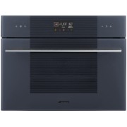 Духовой шкаф SMEG SO4102M1G компактный с СВЧ