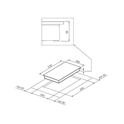 Варочная панель GRAUDE IK 30.1 W индукционная Варочная панель GRAUDE IK 30.1 W индукционная