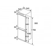 Холодильник Jacky's JR BW1770 встраиваемый