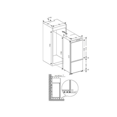 Холодильник Graude IKG 180.1 встраиваемый Холодильник Graude IKG 180.1 встраиваемый
