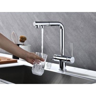 Смеситель Paulmark Serpentine Se213222-CR, хром Смеситель Paulmark Serpentine Se213222-CR, хром