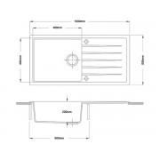 Мойка "Longran" Classic CLS914.457 - 08 Colorado