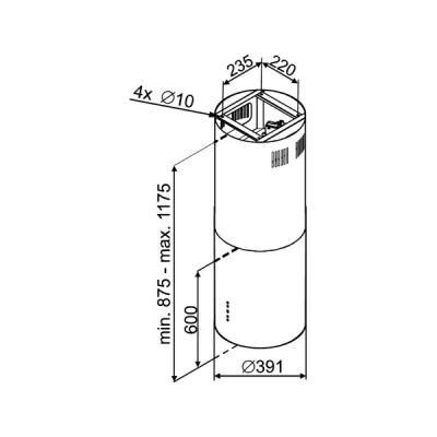 Вытяжка BRANDT BHY2353B Вытяжка BRANDT BHY2353B