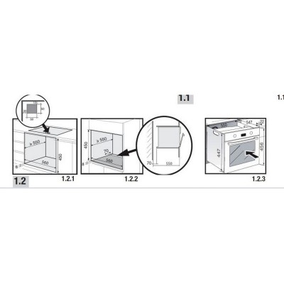 Духовой шкаф De Dietrich DKP7320X компактный Духовой шкаф De Dietrich DKP7320X компактный