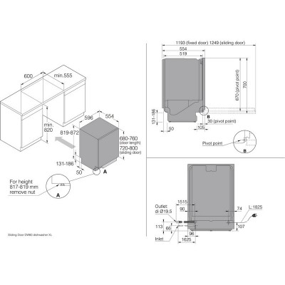 Посудомоечная машина ASKO DSD544D Посудомоечная машина ASKO DSD544D