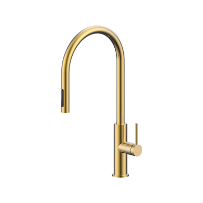 Смеситель Paulmark Senso Se215180-SBG, светлое брашированное золото Смеситель Paulmark Senso Se215180-SBG, светлое брашированное золото