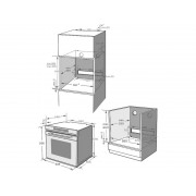 Духовой шкаф Manya BO637WG