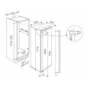 Холодильная камера Kuppersbusch FK 8550.0i встраиваемая