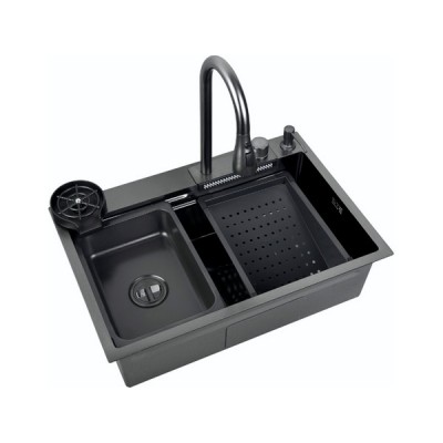 Мойка Longran LMFS01, воронёная сталь (доска разделочная в комплекте) Мойка Longran LMFS01, воронёная сталь (доска разделочная в комплекте)