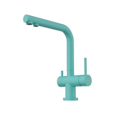 Смеситель Omoikiri Nagano-AZ латунь/azur blue (4994431) Смеситель Omoikiri Nagano-AZ латунь/azur blue (4994431)