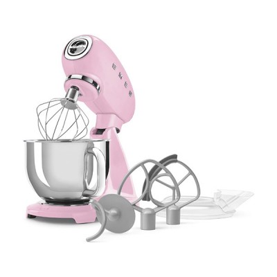 Планетарный миксер SMEG SMF05PKEU розовый Планетарный миксер SMEG SMF05PKEU розовый