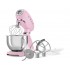 Планетарный миксер SMEG SMF05PKEU розовый Планетарный миксер SMEG SMF05PKEU розовый