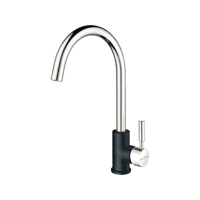 Смеситель Paulmark Holstein Ho212063-BLMCR, черный металлик-хром Смеситель Paulmark Holstein Ho212063-BLMCR, черный металлик-хром