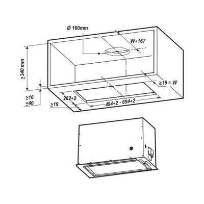 Вытяжка De Dietrich DHG1542X Вытяжка De Dietrich DHG1542X