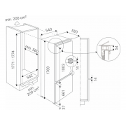 Холодильник Kuppersbusch FKGF 8851.0i встраиваемый