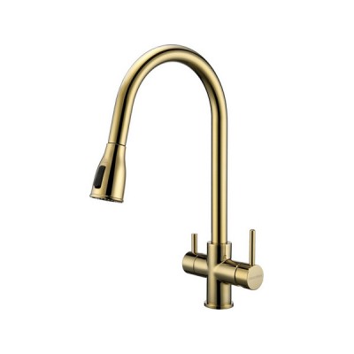 Смеситель Paulmark Lange La214212-G, золото Смеситель Paulmark Lange La214212-G, золото