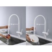 Смеситель Paulmark Starke Gravity Gr213188-431, белый матовый