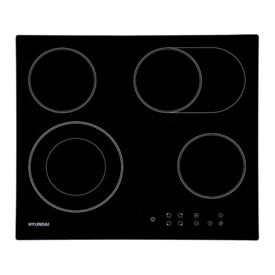 Варочная панель Hyundai HHE 6670 BG электрическая Варочная панель Hyundai HHE 6670 BG электрическая