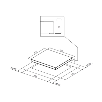 Варочная панель GRAUDE IK 60.0 индукционная Варочная панель GRAUDE IK 60.0 индукционная