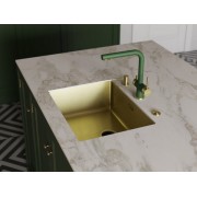 Смеситель Omoikiri Nagano-RG-LG латунь/royal green/светлое золото (4994432)