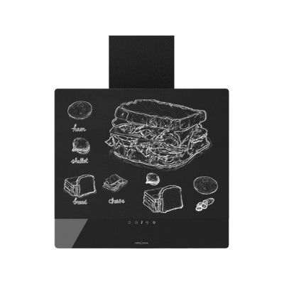 Вытяжка KRONA DOMENIKA 600 black S Вытяжка KRONA DOMENIKA 600 black S