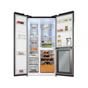 Холодильник HIBERG RFS-700DX NFGB inverter Wine