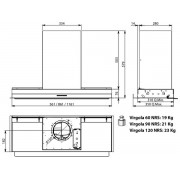 Вытяжка Falmec VIRGOLA NRS 60
