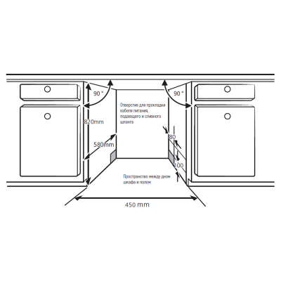 Посудомоечная машина Kuppersberg GIM 4578 Посудомоечная машина Kuppersberg GIM 4578