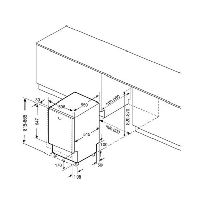 Посудомоечная машина KRONA AMMER 60 BI K Посудомоечная машина KRONA AMMER 60 BI K