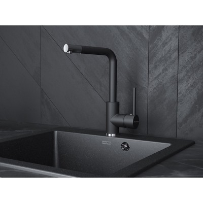 Смеситель Paulmark Honner Ho212018-401TB, антрацит полностью Смеситель Paulmark Honner Ho212018-401TB, антрацит полностью