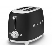 Тостер на 2 ломтика SMEG TSF01BLMEU матовый черный
