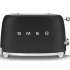 Тостер на 2 ломтика SMEG TSF01BLMEU матовый черный Тостер на 2 ломтика SMEG TSF01BLMEU матовый черный