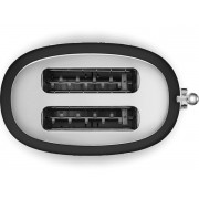Тостер на 2 ломтика SMEG TSF01BLMEU матовый черный