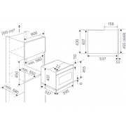 Духовой шкаф Kuppersbusch CBP 6332.0 S5 компактный