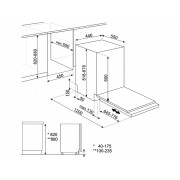 Посудомоечная машина SMEG ST4533IN