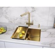 Смеситель Paulmark Skalen Sk213020-LG, светлое золото