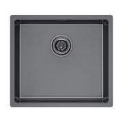 Мойка Paulmark Lassan 49 uni LA49-GM, вороненая сталь