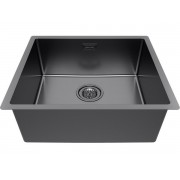 Мойка Paulmark Lassan 49 uni LA49-GM, вороненая сталь