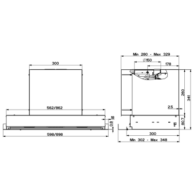 Вытяжка Kuppersberg FRANCESCA 60 Вытяжка Kuppersberg FRANCESCA 60