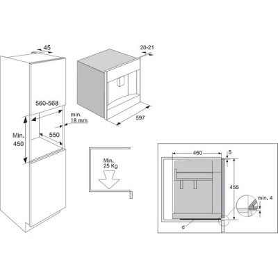 Кофемашина ASKO CMB64GS встраиваемая Кофемашина ASKO CMB64GS встраиваемая